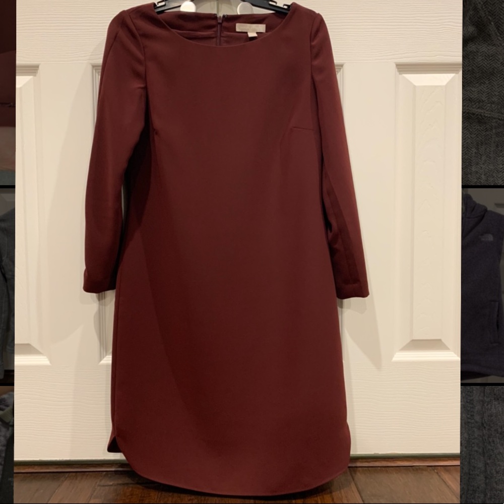 Banana Republic Maroon Dress